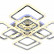 Потолочная люстра EVOLED Qutro SLE200412-08RGB