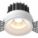 Встраиваемый светильник Maytoni Round DL058-12W3K-TRS-W