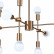 Люстра на штанге Natali Kovaltseva Loft Lux 2 LOFT LUX 75130/8C GOLD