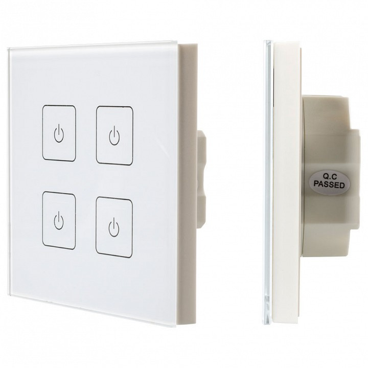 Панель-диммера сенсорная встраиваемая Arlight SR-2400 SR-2400TL-IN White (DALI, DIM)