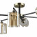 Люстра на штанге Arte Lamp Merci A4185PL-6BK