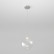 Подвесной светильник Eurosvet Wonder 50230/1 LED прозрачный