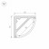 Профиль накладной Arlight SL-KANT-H15-2000 ANOD 019327
