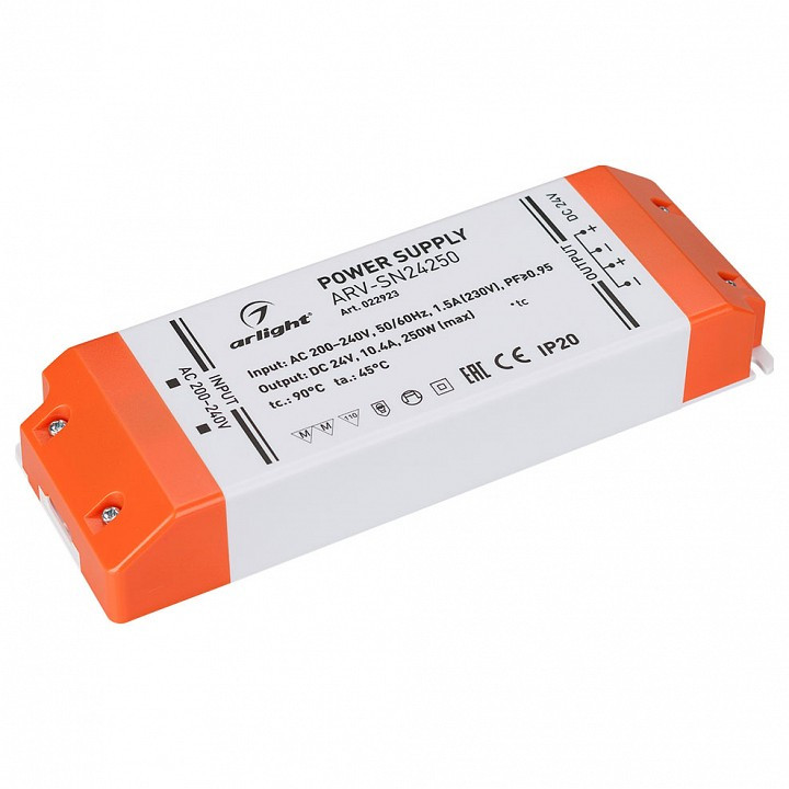 Блок питания Arlight  ARV-SN24250 (24V, 10.4A, 250W, PFC)