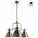 Подвесная люстра Arte Lamp Kensington A1511LM-3PB