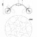 Люстра на штанге Freya Satellite FR5165PL-06S