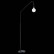 Торшер Ideal Lux Minimal MINIMAL PT1 NERO