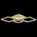 Потолочная люстра EVOLED Giura SLE500322-04RGB