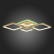 Потолочная люстра EVOLED Giura SLE500322-04RGB