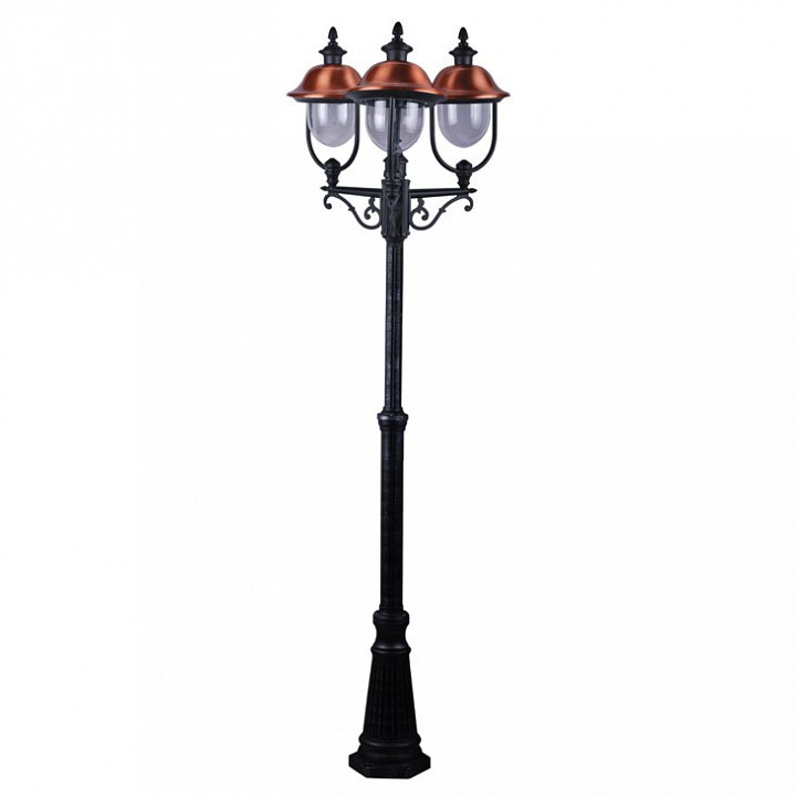 Фонарный столб Arte Lamp Barcelona A1486PA-3BK