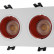 Встраиваемый светильник Denkirs DK3022 DK3072-WH+RD