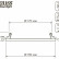Встраиваемый светильник Gauss Backlight BL119