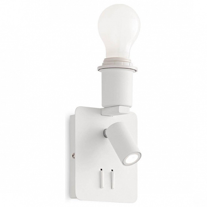 Бра с подсветкой Ideal Lux Gea GEA MAP2 SQUARE BIANCO