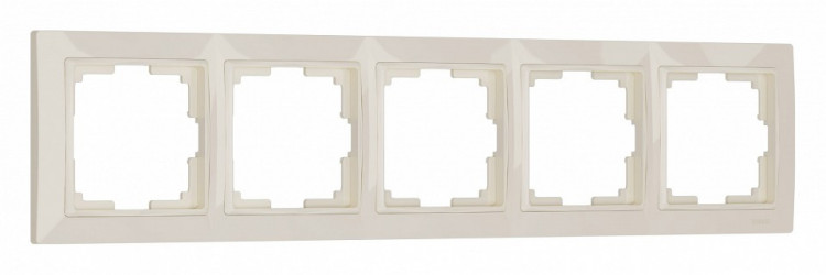 Рамка на 5 постов Werkel Snabb Basic (слоновая кость) W0052003