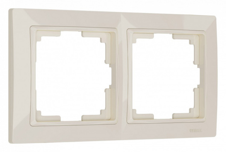 Рамка на 2 поста Werkel Snabb Basic (слоновая кость) W0022003