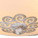 Накладной светильник Arte Lamp Fleece A4554PL-2WG