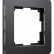Рамка на 1 пост Werkel Platinum (черный алюминий) W0012608