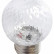 Лампа светодиодная Volpe DECOR COLOR E27 1Вт 3000K UL-00010064