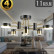 Потолочная люстра Natali Kovaltseva LOFT LED LED LAMPS 81368 GOLD BLACK