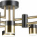 Потолочная люстра Natali Kovaltseva LOFT LED LED LAMPS 81368 GOLD BLACK