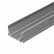 Профиль накладной Arlight KLUS-POWER-W70-2000 ANOD 019879