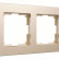 Рамка на 2 поста Werkel Platinum (шампань) W0022611