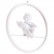 Подвесной светильник Arte Lamp Paradise A6065SP-1WH