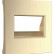 Накладка для розетки Ethernet RJ-45 Werkel шампань рифленый W1191110