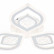 Потолочная люстра Escada Hydria 10227/3LED