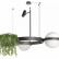Подвесная люстра Loft it Jardin 10121/2 Dark grey