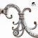 Бра Arte Lamp Delizia A1032AP-1WG
