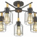 Люстра на штанге Escada Texas 469/5PL Black