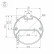 Профиль Arlight SL-ROUND-D40-2500 ANOD+OPAL 020473