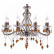 Подвесная люстра Arte Lamp Decorato A1715LM-8BR