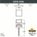 Наземный низкий светильник Fumagalli Ester DS1.561.000.LXD1L