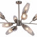 Люстра на штанге Escada Desire 10165/12PL Nickel