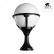 Наземный низкий светильник Arte Lamp Monaco A1494FN-1BK