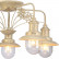 Потолочная люстра Arte Lamp Sailor A4524PL-5WG