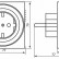 Розетка с таймером Feron TM32 23203
