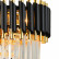 Подвесной светильник Natali Kovaltseva DARIAN DARIAN 76017/5C GOLD BLACK