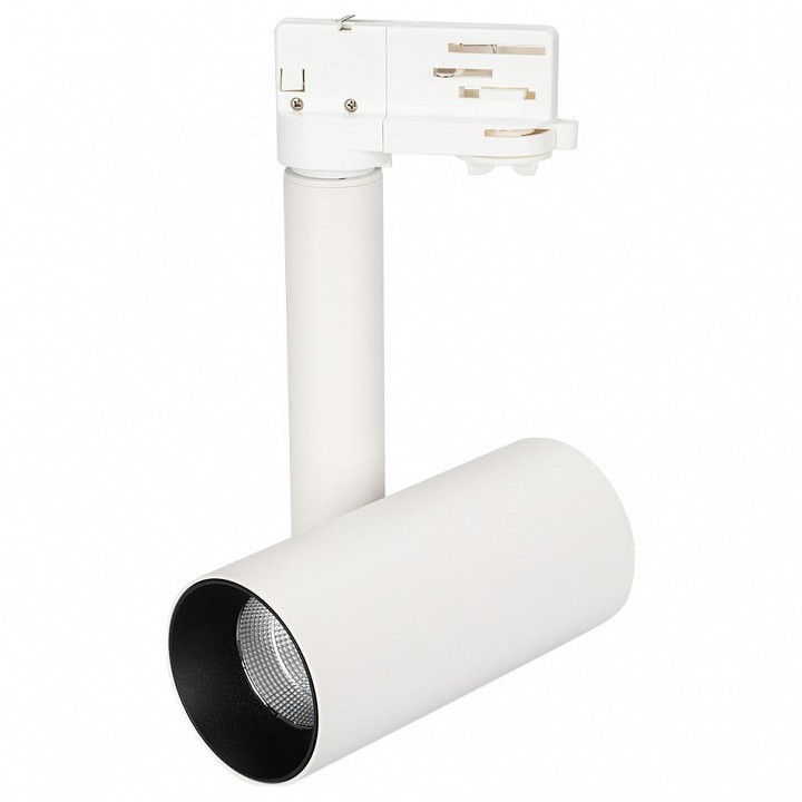Светильник на штанге Arlight Sp-Polo SP-POLO-TRACK-PIPE-R65-8W Warm3000 (WH-BK, 40 deg)