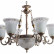 Люстра на штанге Arte Lamp Delizia A1032LM-6-3WG