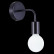 Бра Natali Kovaltseva LOFT LOFT 75140/1W BLACK