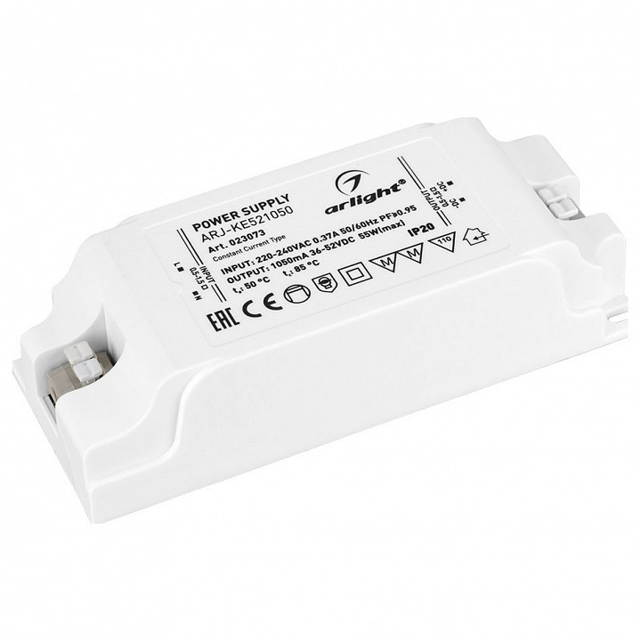 Блок питания Arlight  ARJ-KE521050 (55W, 1050mA, PFC)