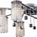 Потолочная люстра Arte Lamp Cascata A3028PL-8CC