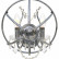 Бра Loft it Foucaults Orb Crystal LOFT1896W