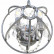 Бра Loft it Foucaults Orb Crystal LOFT1896W