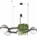 Подвесная люстра Loft it Jardin 10121/4 Dark grey