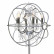 Торшер Loft it Foucaults Orb Crystal LOFT1896FT