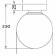 Накладной светильник Maytoni Basic form MOD321WL-01B1